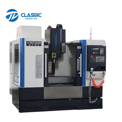 Mitte der maschinellen Bearbeitung Taiwan-Marke mini vertikales VMC640 cnc-Metallfräsmaschine