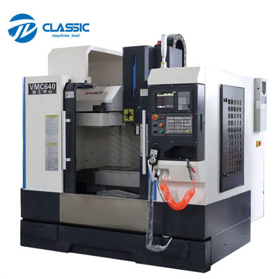 Mitte der maschinellen Bearbeitung Taiwan-Marke mini vertikales VMC640 cnc-Metallfräsmaschine