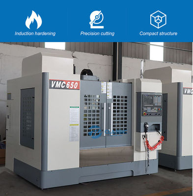 Vertikale Mitte der maschinellen Bearbeitung Fräsmaschine Achse VMC650 4 CNC mit Siemens-/GSK/Fanuckontrollsystem