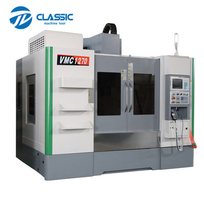 Wirtschaftliche vertikale Achse der Mitte Fräsmaschinealuminiumprofil CNC-maschineller Bearbeitung CNC VMC1270 4