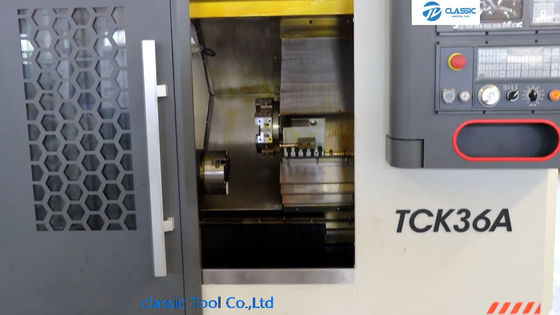 Llathe bearbeitet Drehbank-Maschine CNC TCK36A mit CNC-Drehbank-Maschine maschinell